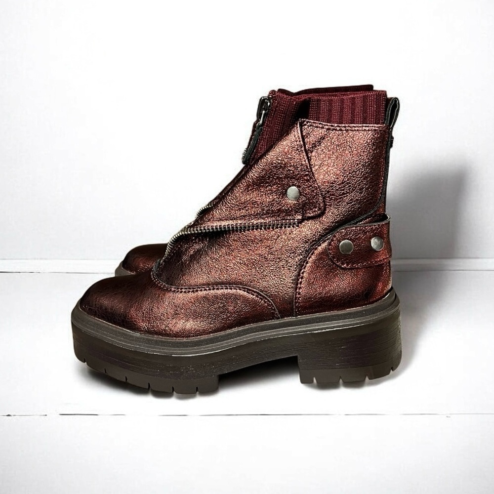 🌻NEW NWOT Sam Edelman Linds Zipper Chelsea Boot Women's Size 6